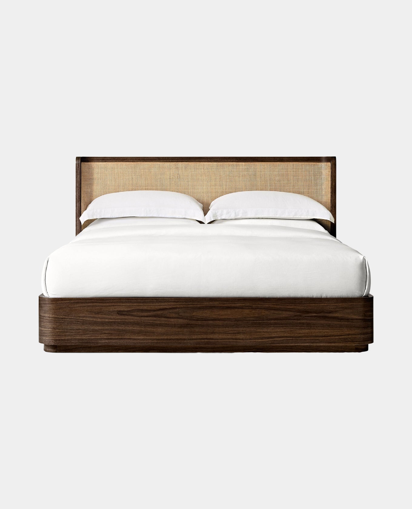 meadow solid wood king size bed
