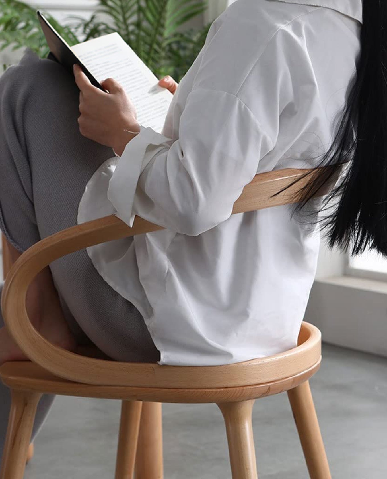 noris timber bending chair