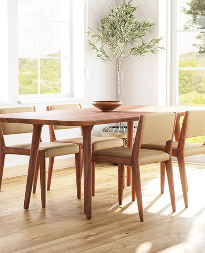 Jasmi Dining Chair in Natural Latex