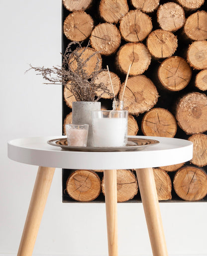 Storage Wooden Side Table