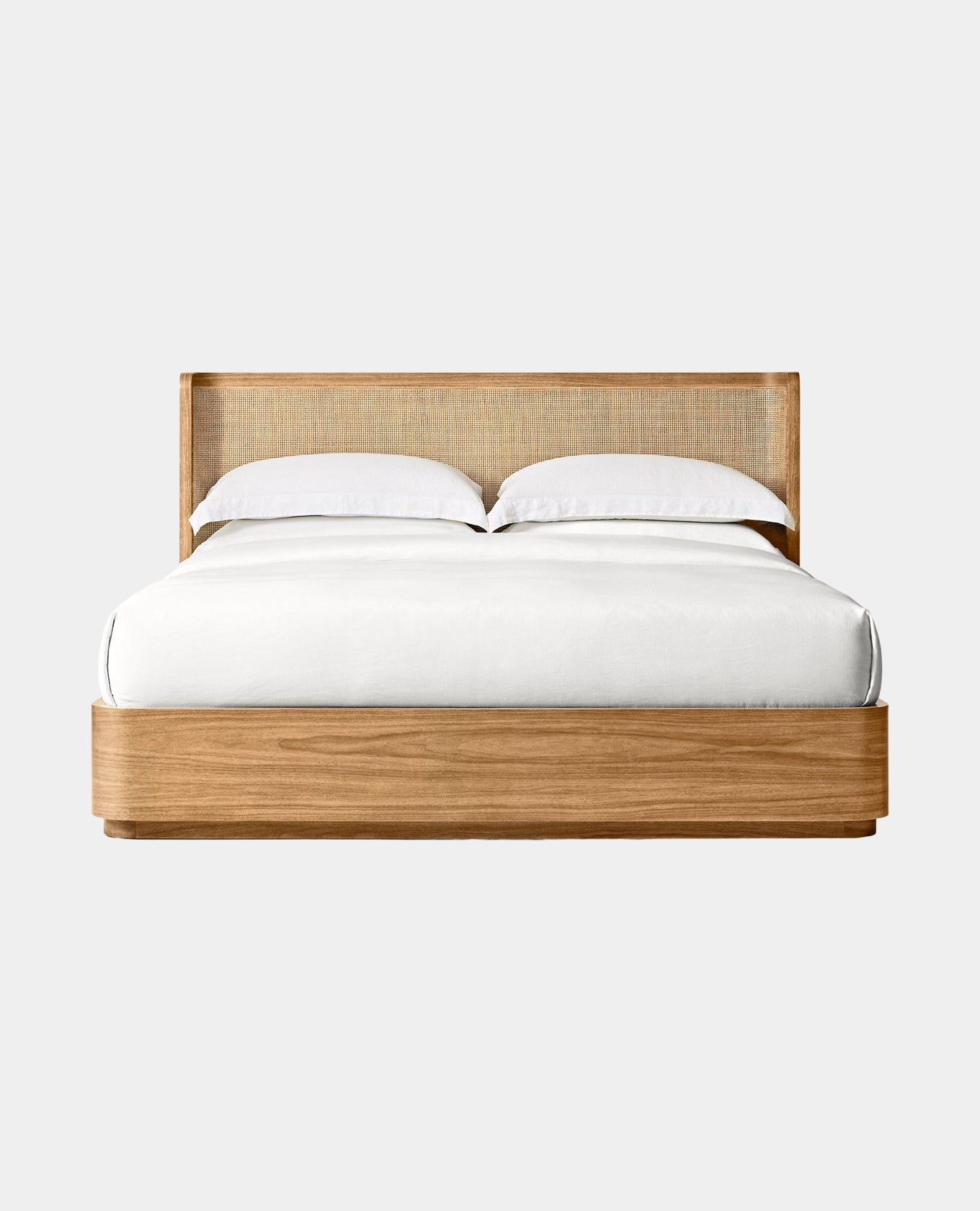 meadow solid wood king size bed
