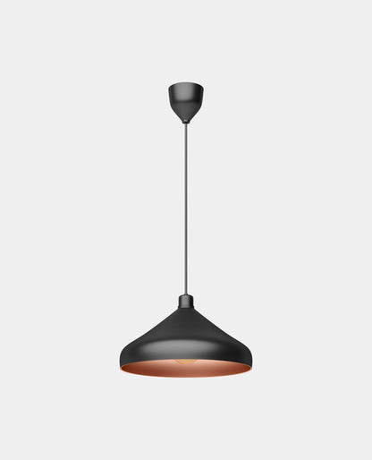Black Metal Single Hanging Light